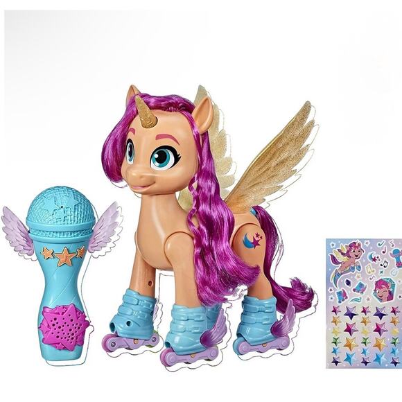NEW Hasbro MY LITTLE PONY RC Sing 'N Skate SUNNY STARSCOUT 50+ Reactions Age 5+ - Picture 1 of 7